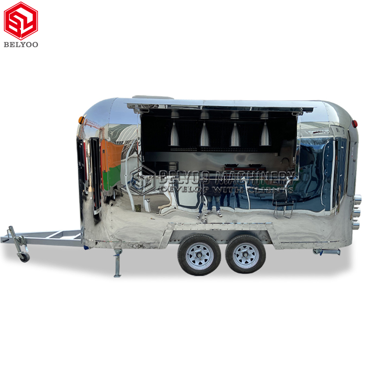 BBQ Sandwich Taco Airflow  food trailer