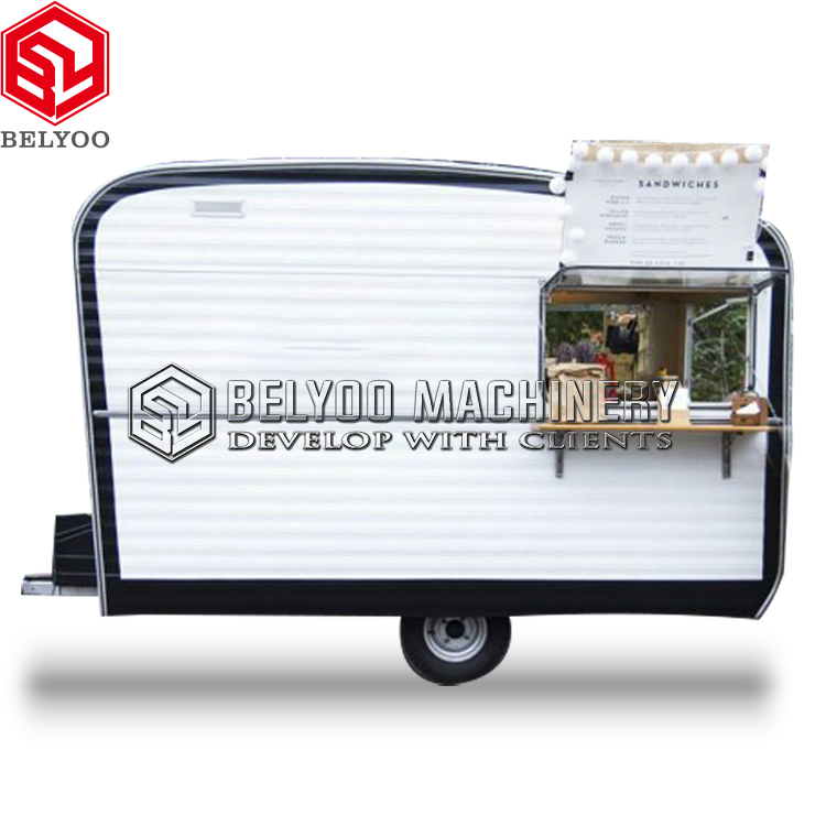 New Design Vending Cart Serve Ice Cream Cart Beer Bar Wedding Truck Mobile Salon Bar Coffee Truck Mobile Bar Caravan Trailer