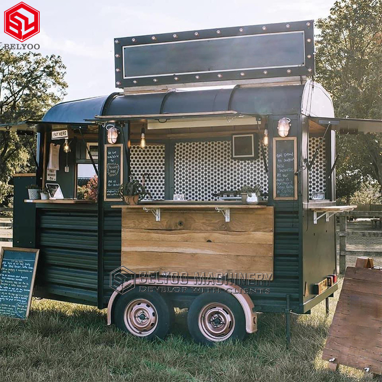 Belyoo New Design Rental Truck Wedding Mobile Beer Bar Salon Shop Ice Cream Cart Coffee Food Truck Mobile Bar